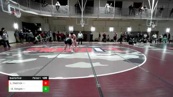 285 lbs Quarterfinal - Alonzo Vargas, East Valley vs Lane Hedrick, Chiawana