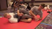 Elisabeth Clay Drills Heel Hook With Queixinho