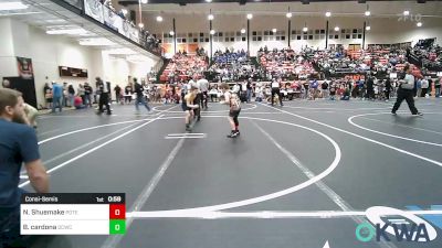 Consolation - Noah Shuemake, Poteau Youth Wrestling Academy vs Bashlin Cardona, Dark Cloud Wrestling Club