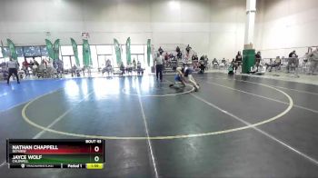 126 lbs Quarterfinal - Jayce Wolf, Caldwell vs Nathan Chappell, Skyview
