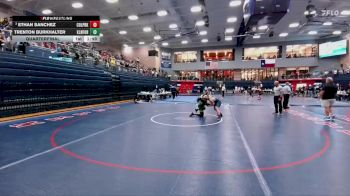 215 lbs Quarterfinal - Ethan Sanchez, CW College Park vs Trenton Burkhalter, Klein Forest