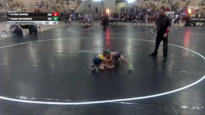 45 lbs Quarterfinal - Kyrie Ewing, Nashville Catholic Wrestling vs Zane Brammer, Stampede Wrestling Club