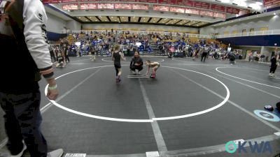 43-46 lbs Rr Rnd 2 - Anna Orso, Sulphur Youth Wrestling Club vs Preslie Dickerson, Clinton Youth Wrestling