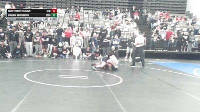 122-H lbs Round Of 64 - Matthew Pagan, Cordoba Trained vs Brian Mormon, Sachem North