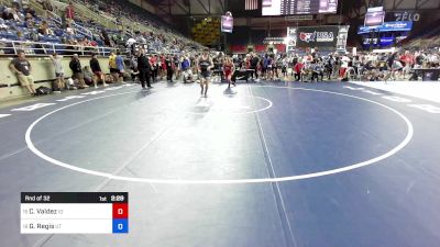 157 lbs Rnd Of 32 - Carlos Valdez, ID vs Gavin Regis, UT