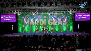 Las Vegas Elements - Blackout [2024 L4 Senior - D2] 2024 Mardi Gras Grand Nationals