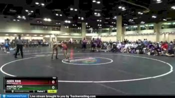 113 lbs Round 8 (10 Team) - Aden Rieb, Iowa Gables vs Mason Fox, CLWC / IWC