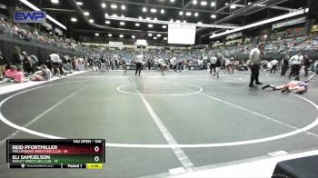 100 lbs Round 3 - Reid Pfortmiller, Phillipsburg Wrestling Club vs Eli Samuelson, Oakley Wrestling Club