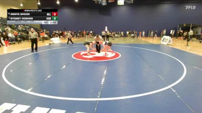 138 lbs Quarterfinal - Amaya Shook, Millbrook vs Sydney Ogburn, Dinwiddie County