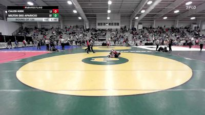 113 lbs Round Of 128 - Caleb Kirk, LA vs Milton (MJ) Aparicio, NY