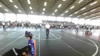 37 lbs Quarterfinal - Leland Gulley, Colorado Bad Boys vs Emily Palomino, NM Beast