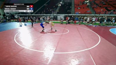 157 lbs Cons. Semis - Odyn Santos, Nevada vs Israel Knight, Nevada