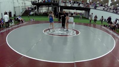 115 lbs Isabella Crompton, Michigan Red vs Joely Slyter, Idaho