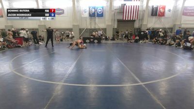 138 lbs Dominic Butera, Pennsylvania Red vs Jacob Rodriguez, California Silver
