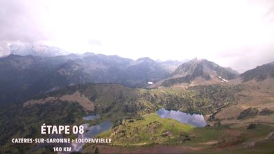 Aerial Look At Stage 8, Cazères-Sur-Garonne to Loudenvielle