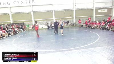 175 lbs Round 1 (16 Team) - Jeshurun Mills, North Carolina vs Landen Grow, Wisconsin