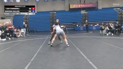 180 lbs Quarterfinal - Lexi Fornshell, Presbyterian vs Narvena Sallom, Life University