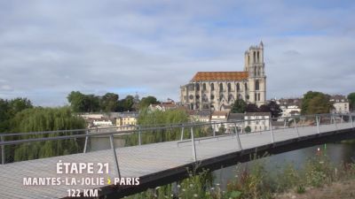 Aerial Look At Stage 21, Mantes - La- Jolie to Paris