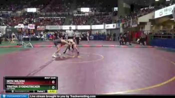 Cons. Round 2 - Tristan Sydenstricker, Cut Bank vs Seth Wilson, Florence-Carlton