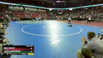 D3-165 lbs Quarterfinal - Toren Vandenbush, Random Lake vs Seth Greeno, De Soto