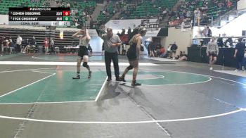 5A 157 lbs Cons. Semi - Tyce Crosswy, Arab vs Cohen Osborne, Scottsboro