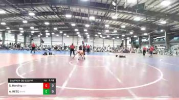 106 lbs Prelims - Gradey Harding, Tiger Wrestling Club vs ALEX REED, Buffalo Valley Blue