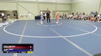 155 lbs Quarters & 1st Wb (16 Team) - Jayci Shelton, Missouri Blue vs Elise Twait, Idaho