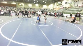 46 lbs Quarterfinal - Ava Martinez, Vacaville WC vs Shekira Thompson, Toppenish USA