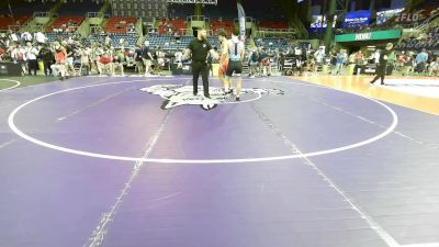 150 lbs Cons 64 #1 - Caleb Hatcher, GA vs Tensei Thompson, ID