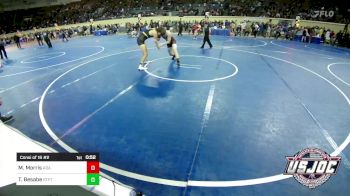 155 lbs Consi Of 16 #2 - Michael Morris, Ada Eagle Fang Wrestling vs Trevor Besabe, Standfast