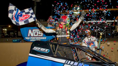 Kyle Larson Charges from 22nd to Win Hoosier Hundred
