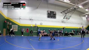 138 lbs Cons. Round 4 - Benny Byington, Sandusky St Mary`s vs Deron Shaw, Whitmer