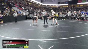 165 lbs Semis - Ethan McDonald, Indianola vs Lincoln Jipp, Bettendorf