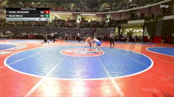 126-1A Champ. Round 1 - Silas Mills, Trion vs Javell Richards, Mt Zion, Carroll