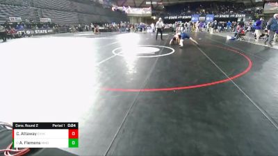 2A 152 lbs Cons. Round 2 - Aimen Flemens, Mark Morris vs Colin Attaway, East Valley (Yakima)