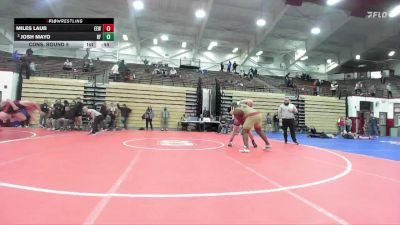 285 lbs Cons. Round 5 - Josh Mayo, River Forest vs Miles Laub, Elwood Elite Wrestling