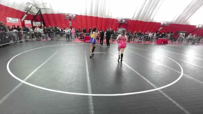 145 lbs Round 3 - Layla Risler, Victory School Of Wrestling vs Lizbeth Gutierrez, Mukwonago Wrestling Club