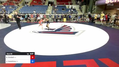 138 lbs Rnd Of 256 - Koltyn Grebel, ND vs Joseph Hutchins, OR