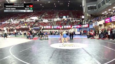 G - 135 lbs Champ. Round 2 - Skadi Smith, Missoula Big Sky / Loyola Sacred Heart Girls vs Meadow Mahlmeister, Billings Senior High School Girls