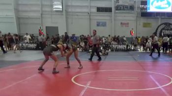 136 lbs 5th Place - Jaimes Clark, Grindhouse Wrestling Club vs Lorilee Begay, SheepCamp WC