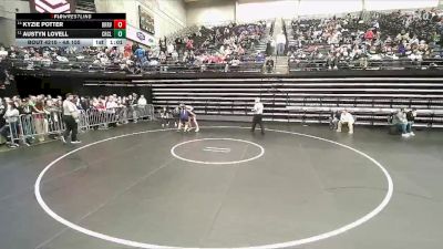 4A 155 lbs Cons. Round 1 - Kyzie Potter, Bear River vs Austyn Lovell, Crimson Cliffs