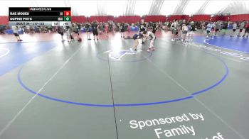 117-123 lbs Round 3 - Sophie Pitts, Mauston vs Rae Moses, Xavier-Cedar Rapids