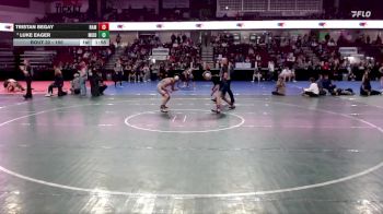 150 lbs Champ. Round 1 - Tristan Begay, Nampa vs Luke Eager, Middleton