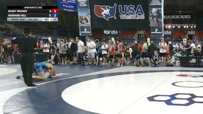 165 lbs Champ. Rd Of 16 - Blest Woods, Iowa vs Howard Hill, Florida