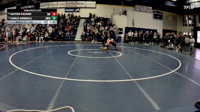 125 lbs Cons. Round 2 - Carlo Arreola, Southwest Minnesota State vs Jaxton Packer, Sioux Falls