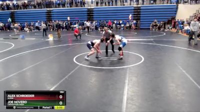 150 lbs Round 3 - Alex Schroeder, Klein vs Joe Novero, Creighton Prep