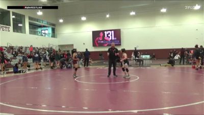 110 lbs 3rd Place Match - Leslie De Anda, Bakersfield College vs Anika Del Castillo, Mt. San Antonio College