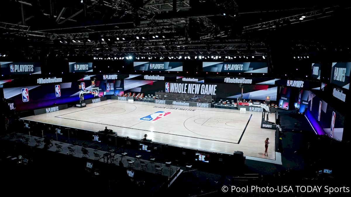NBA Empty court