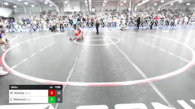 85 lbs Rr Rnd 2 - Matthew Rowles, 4M Ride Out vs Channing Peterson, SEO Wrestling Club