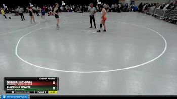 145 lbs Champ. Round 1 - Makenna Howell, Prodigy Wrestling vs Natalie Replogle, Eaglecrest Wrestling Club